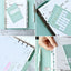 Classy Index Tab Sticker [10colors] | Leather Texture