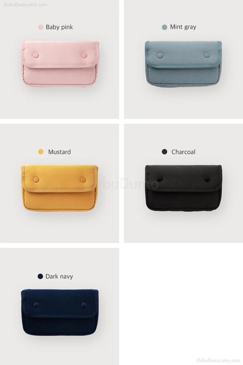 Button Daily Pouch [5colors]