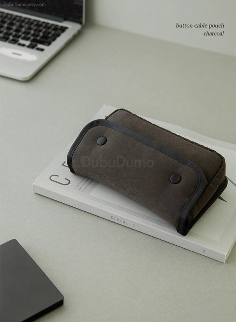 Button Daily Pouch [5colors]