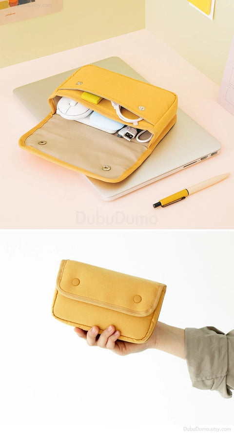 Button Daily Pouch [5colors]