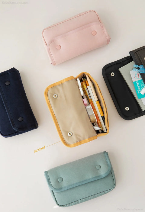 Button Daily Pouch [5colors]