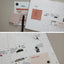 1924-1927 Daily Plan.18-21 Sticky Note [4types]