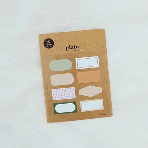 Planner Stickers [1663 Plain.59]