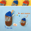 Beard Man AirPods Pouch [2types] | Key Ring