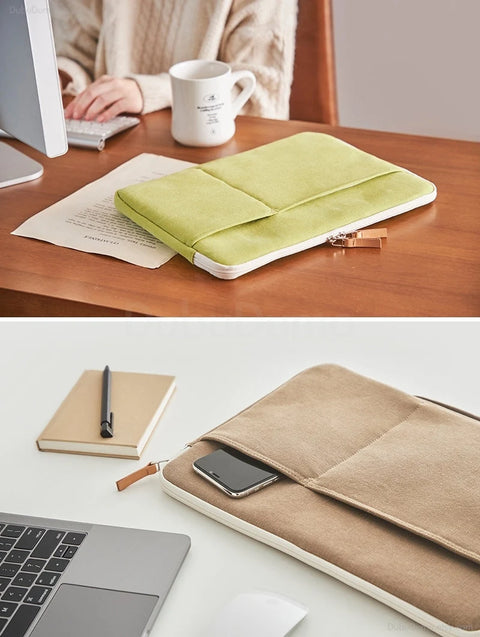 13" PEACH Laptop Pouch [3types]