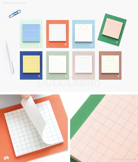 Square Sticky Notes _ Urban [4colors]