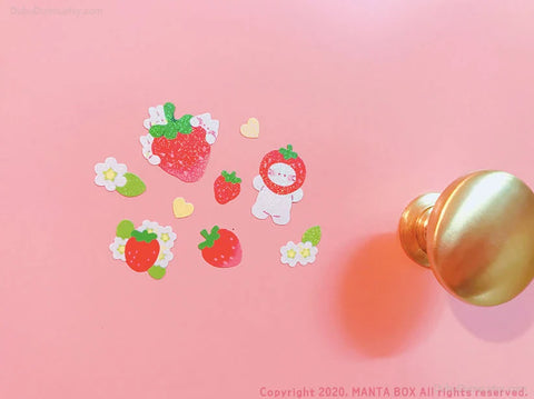 Twinkle Deco Sticker [Strawberry Party]