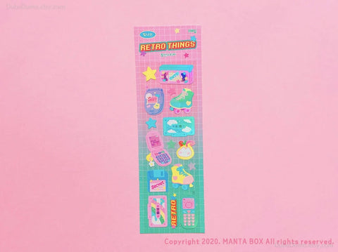 Twinkle Deco Sticker [Retro Things]