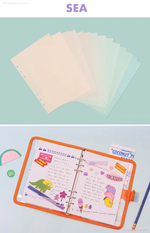 A5 Planner Refill v.Gradation Grid | A5 Inserts