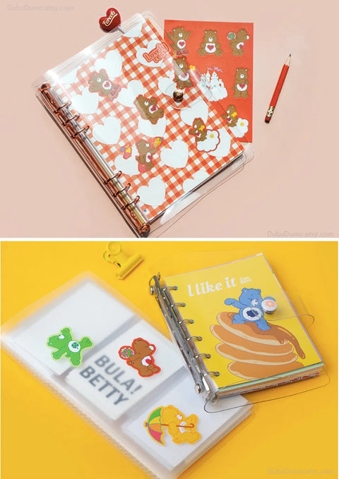 CARE BEARS Planner Deco Stickers [7types]