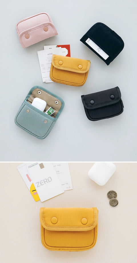 Button Card Pouch [5colors]