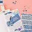 Kitsch Kitsch ALPHABET & NUMBER Sticker Pack | 7sheets