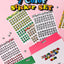 Kitsch Kitsch ALPHABET & NUMBER Sticker Pack | 7sheets