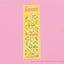 Twinkle Deco Sticker [Rosy Rose - Yellow]