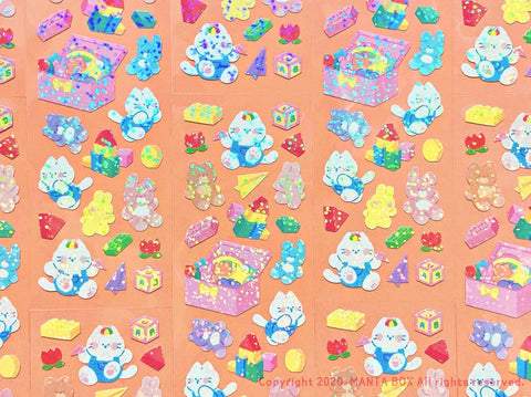 Twinkle Deco Sticker [Toy Kitty]