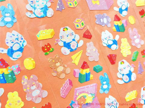 Twinkle Deco Sticker [Toy Kitty]