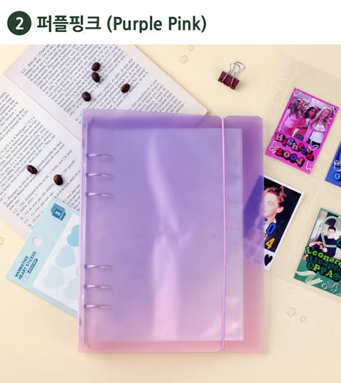 A5 6 Ring PP Binder Cover _ 25R [5colors]