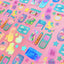 Twinkle Deco Sticker [Retro Things]