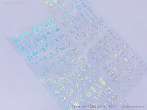 Deco Sticker [Alphabet _ Small Letter]