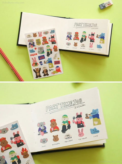 My Buddy Sticker Pack | 12sheets