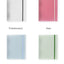 A5 Deco Pocket 6 Ring Cover [Green]