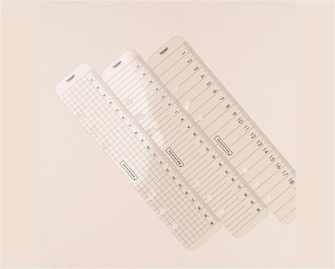 A5 Diary Ruler Bookmark [3types]