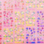 Twinkle Deco Sticker [Rosy Rose - Yellow]