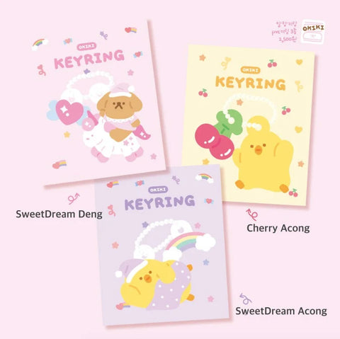Okiki Chick Diary Charm [3types] | Planner Charm