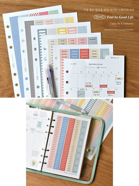 A6 Thumbnail Point Sticker Pack Mini | 5sheets