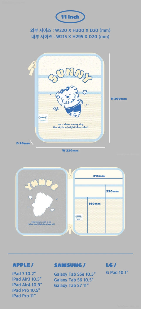 11" Twinkle iPad Case [Healing]