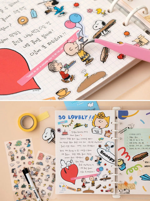 Peanuts Stickers Pack [8sheets]