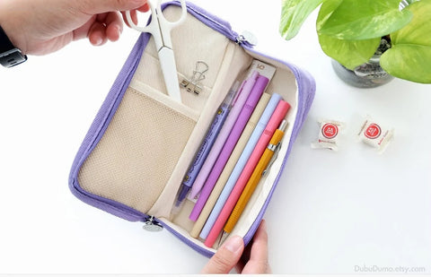 Romane 365 Cotton Pencil Case [6colors]