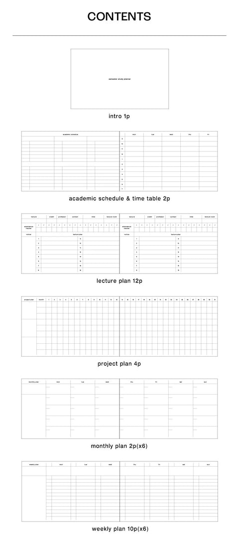 STAY READY Weekly Planner [2colors]