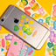 ARCHIVE Glitter Zipper Pocket + Care Bear Seal Sticker Set