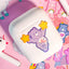ARCHIVE Glitter Zipper Pocket + Care Bear Seal Sticker Set