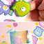ARCHIVE Glitter Zipper Pocket + Care Bear Seal Sticker Set