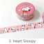 Peanuts Masking Tape v.1 [6Types]