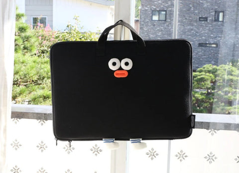 15" Brunch Brother Pompom Wide Laptop Pouch