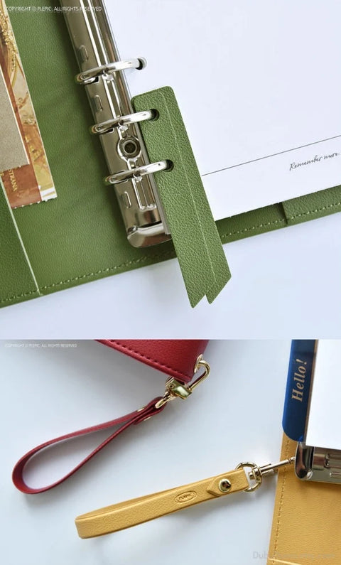 A5 Binder [Nude Pink] | 6 Ring Binder