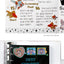 Deco Pocket ABC Alphabet + Number Sticker Special Pack [3types]