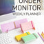 Under Monitor Weekly Planner [5colors]
