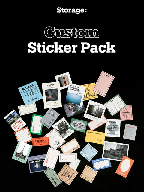 Storage: Custom Sticker Pack | 40sheets