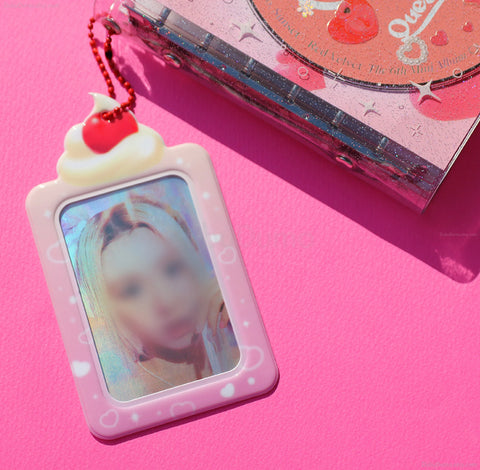 Lover's Photo Card Holder [3types] | Key Ring