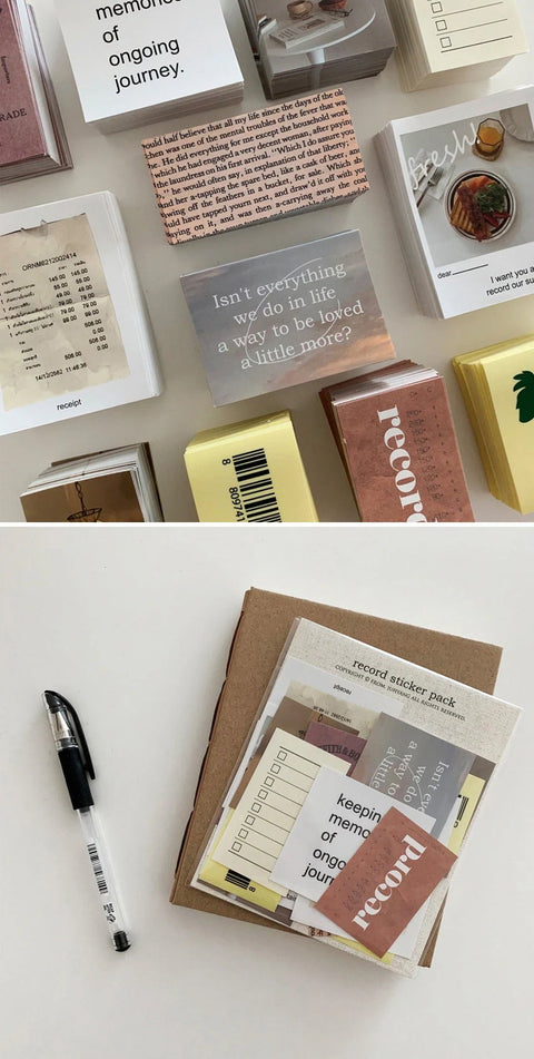 Record Sticker Pack