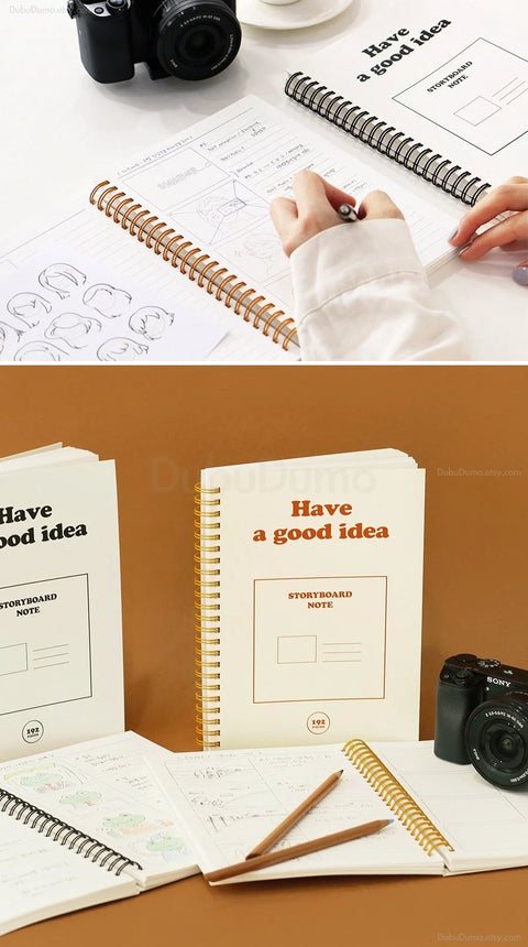 A5 Storyboard Idea Notebook [2colors]