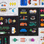 LIFE & PIECES Sticker Collection Pack _ Life | 8sheets
