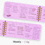 Under Monitor Weekly Planner [5colors]