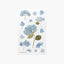 Pressed Flower Sticker [Hydrangea] | Printed Dried Flower Sticker