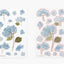 Pressed Flower Sticker [Hydrangea] | Printed Dried Flower Sticker