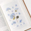 Pressed Flower Sticker [Hydrangea] | Printed Dried Flower Sticker